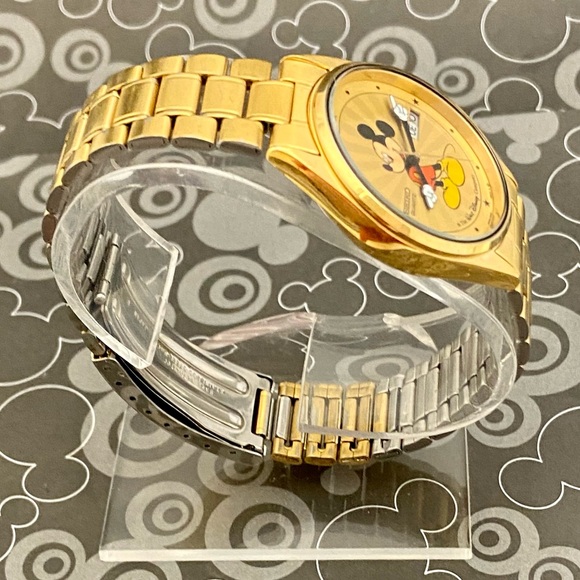 Vintage Disney x Seiko Starburst Mickey Mouse Men’s Unisex Watch with Box - Picture 6 of 13